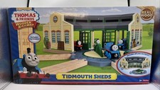 Tidmouth Sheds Green Roundhouse - Thomas  Friends Wooden Railway Trains