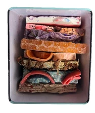 Finchberry Soap Sampler Tin Box 1 lb 8 bars