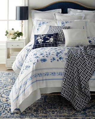 NWT $500 RALPH LAUREN WHITLOW KING DUVET COVER