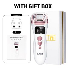 New Mini HIFU Radio Frequency Ultrasonic EMS Facial Machine for Skin Firming & A