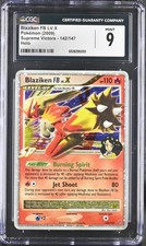 Pokemon TCG Blaziken Fb Lv.X Supreme Victors Holo 142/147 CGC 9 on eBay