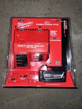  NEW Milwaukee M18 REDLITHIUM XC5.0 Starter Kit - 5.0Ah Battery  Charger