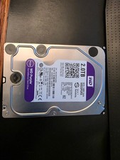 wd purple 2tb surveillance hard disk drive - Never in Use - zero hours