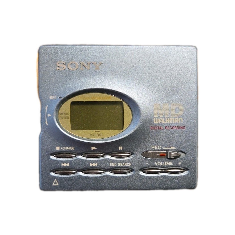 SONY MZ-R91 Portable Minidisc Recorder Untested MD Portable Player