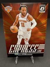 Jalen Brunson #21 Donruss Optic Express Lane Basketball 2024-25 New York Knicks