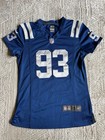Indianapolis Colts Dwight Freeney #93 Jersey Women M Blue NFL Nike Football — photo 2