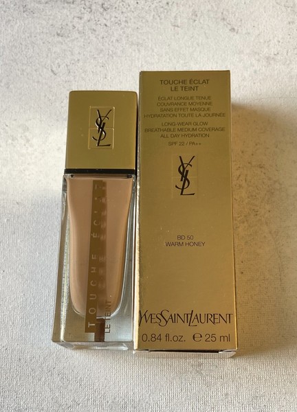 Yves Saint Laurent Touche ÉClat Le Teint Fondotinta Liquido Bd 50 Warm Honey-image