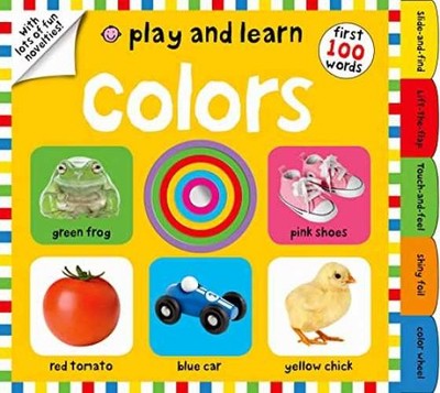 Play and Learn: Colors: First 100 - Board book, by Priddy Roger - Very Good