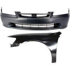 Bumper Cover Fascia Front for Honda Accord 1998-2000
