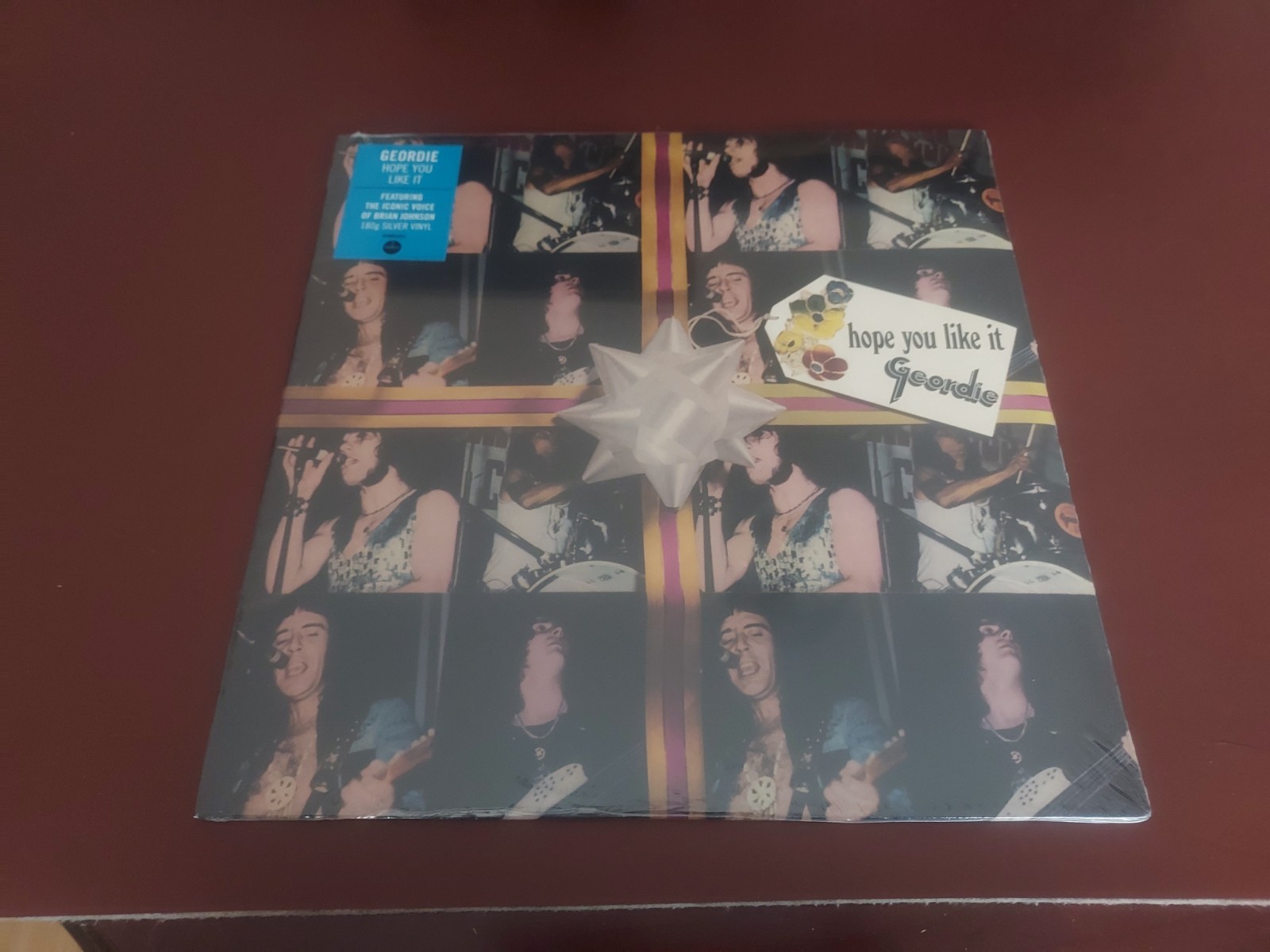 GEORDIE- Hope You Like It LP (NEW 2019 Silver Vinyl) 1973 Brian Johnson AC/DC.