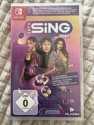 Let's Sing 2024 German Version - Nintendo Switch - Neu & OVP