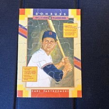 1990 Donruss - Carl Yastrzemski Diamond King Puzzle Pieces Completed Puzzle