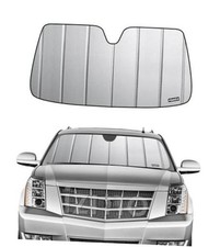 Windshield Sun Shade Matte Silver for Escalade/Suburban/Tahoe/Yukon 2021-2024