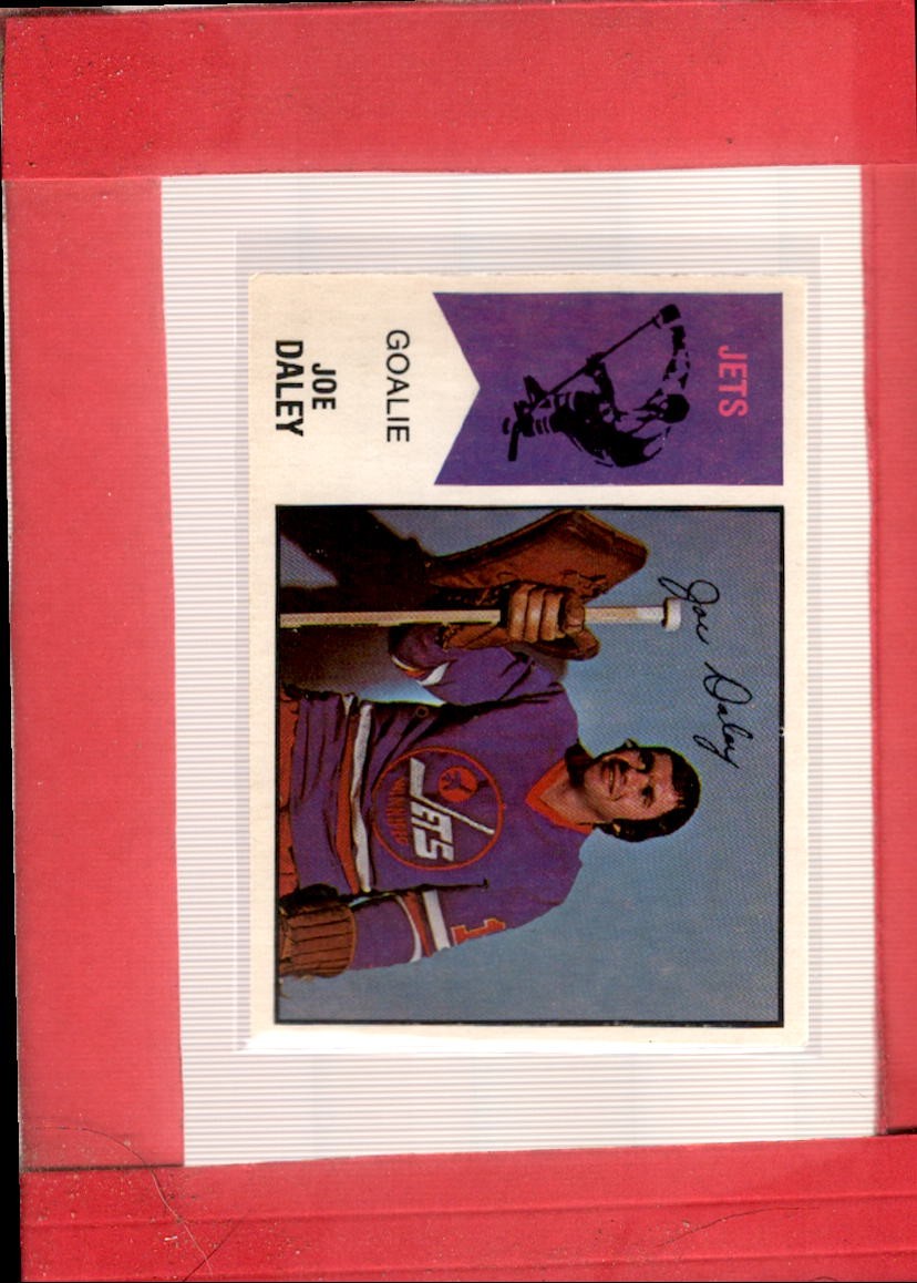 Joe Daley #38 Hockey Cards 1974 O-Pee-Chee WHA trading card — raw and PSA graded price guide