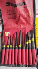 Snap-on Punch And Chisel Set 11pc - Ppc710bk Aircraft Automotive Marine Usa