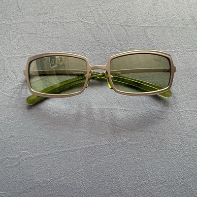 LA PERLA SONNENBRILLE DAMEN SILBER/GRÜN