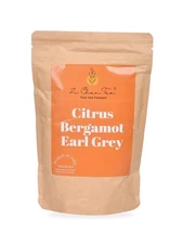 Organic Citrus Bergamot Earl Grey Tea : Loose Leaf Autophagy Tea with Extra p...