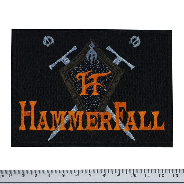 Death Band Logo Large Embroidered Sew-On Back Patch for Jacket Vest
