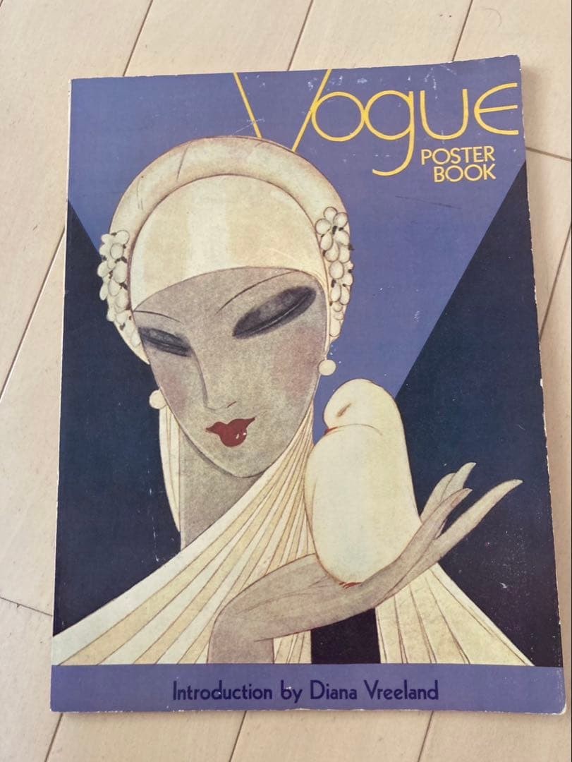 Vogue Poster Book Art Deco Diana Vreeland Intro 11.5x15.5in Harmony Books