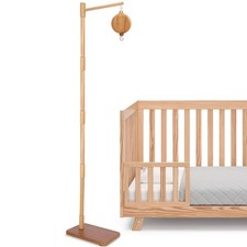Floor-Standing Crib Mobile Arm with Music Box - 65 Inch Mobile Arm for Crib -...