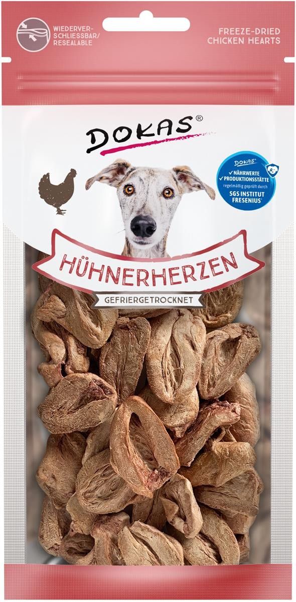 Dokas Hühnerherzen, Gefriergetrocknet | 22 G - Bild 3