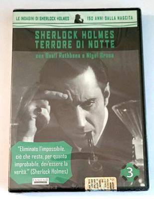 SHERLOCK HOLMES TERROR IN NIGHT DVD NEU VERSIEGELT