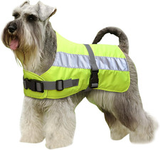 Petlife Flectalon Hi-Vis Dog Jacket Complete with Thermal Lining, 22-Inch, Fluor