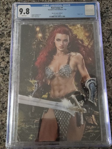 Red Sonja #1 Marco Turini Variant CGC 9.8