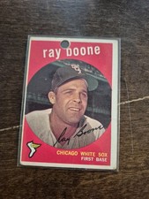 1959 Topps Ray Boone Chicago White Sox