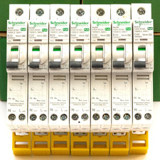 Schneider Acti9 iC60H RCBO 30mA 6A 10A 16A 20A 32A 40A 45A | Type B Type C | PoN