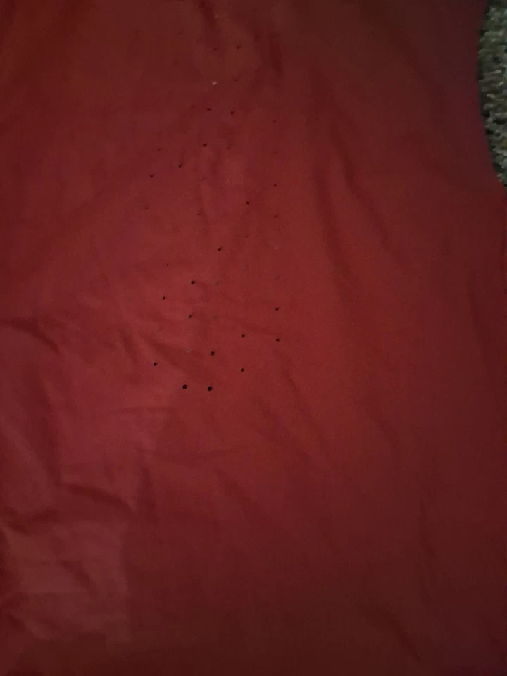 Nike Alabama Chaleco Marea Carmesí Para Hombres L Rojo Mosca Rush Rendimiento Escudo con Capucha Foto 4 de 4