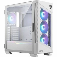MSI MPGVELOX100RWHITE Mid Tower Gaming PC Case White