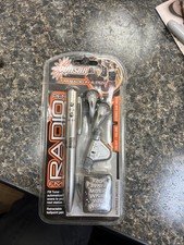 Quasar FM Radio in a Pen with Stereo Earbuds Silver New 2003 Sealed