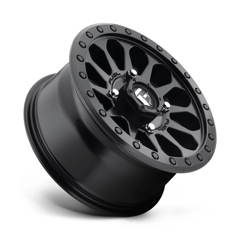 15X7 Fuel UTV D579 VECTOR UTV BLACK Wheels 4X137 Set of 4