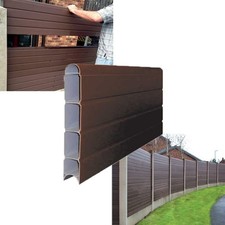 Plastic Fencing Panels Composite Fence Panels ECO Fencing Fence Board 1.8m (6 )