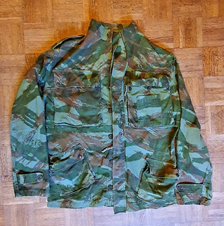TAP 47/53 camouflaged jacket patent para French registration Indo Indochina Algeria