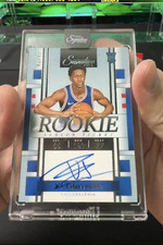 Panini Signature Series VJ Edgecombe 76ers Rookie Season Ticket Auto /49 on card