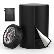 Tire Covers for Storage Outdoor, 420D 420D 33 inch Diameter x 47inch H