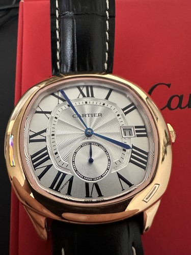 Cartier Drive de Cartier 18K Rose Gold Large Date Small Seconds Auto 1904-PS MC