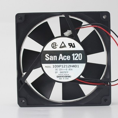 1PCS New   109P1212H401 DC12V 0.45A 3-wire axial fan   #ea