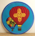 1981 Albuquerque Balloon Fiesta Official Event Patch 10th Annual New Mexico Vtg — photo 3