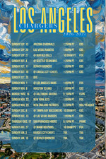 Los Angeles Chargers NFL 2026 Schedule Magnet...