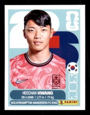 2026 Panini FIFA World Cup Stickers - Heechan Hwang #KRO19 MINT