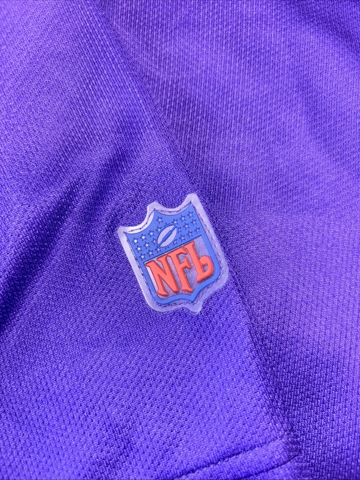 Vintage Minnesota Vikings Reebok Dry-Fit Golf Polo Shirt Size Medium thumbnail 5