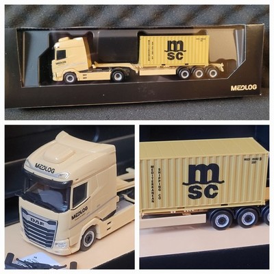 DAF XG  Medlog Transport & Logistics + 20ft MSC Shipping  Container aus 960809