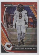 2021 Panini Prizm Draft Picks Ruby Wave Prizm Hamilcar Rashed Jr #141 5b1