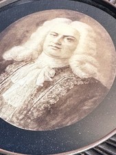 George F Handel Framed Print by Vogel Wooden Carved Frame George F Handel Framed Print by Vogel Wooden Carved Frame