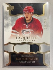 2017-18 Exquisite Collection Rookie Patches #RP-HF Haydn Fleury/299 RC 084/299