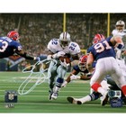 Emmitt Smith Autographed/Signed Dallas Cowboys 8x10 Photo Beckett Witness 51453