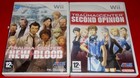Nintendo Wii Trauma Centre New Blood & Second Opinion Complete with Manuals PAL